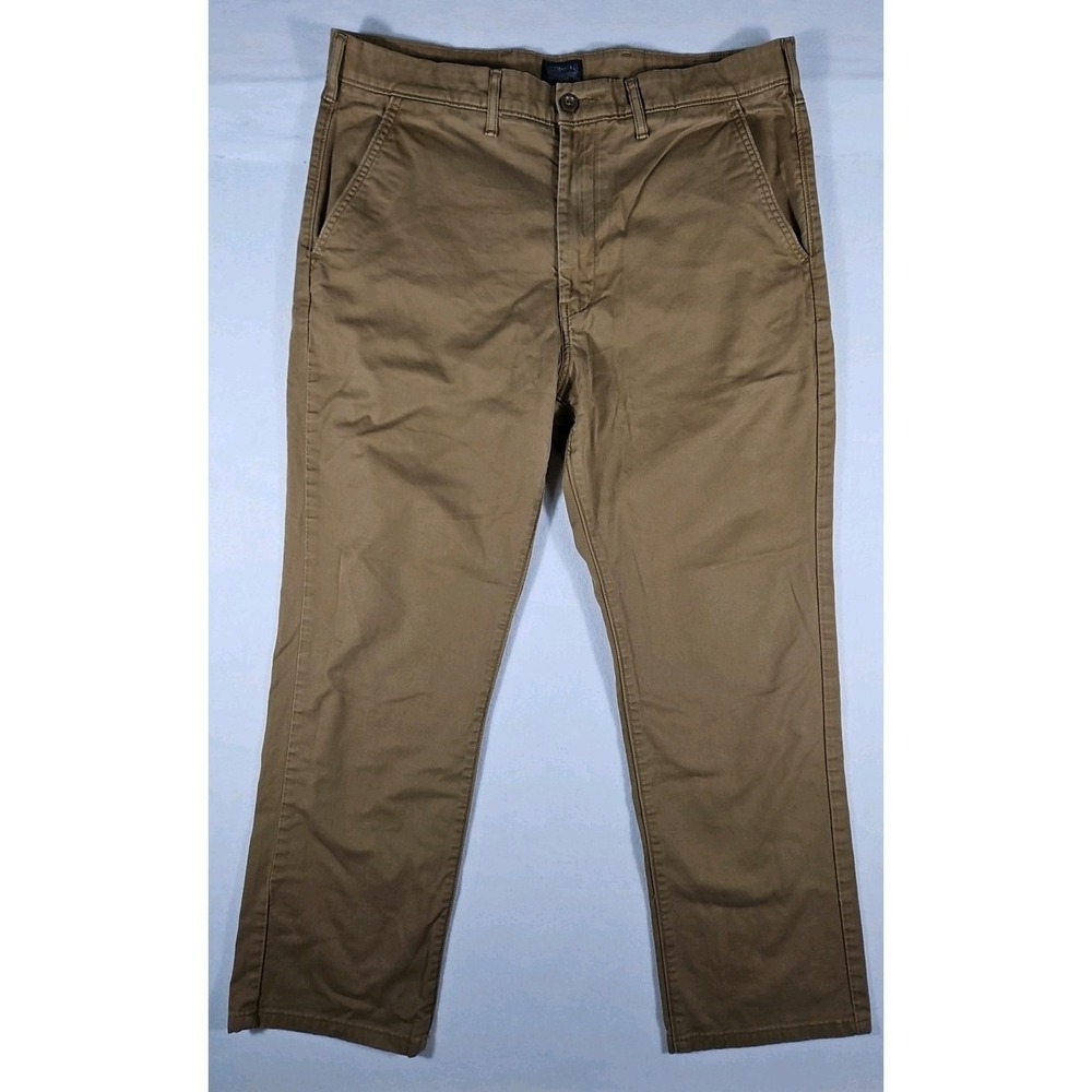 Levis Straight Stretch Chino Pants Mens 36x30 Khaki‎